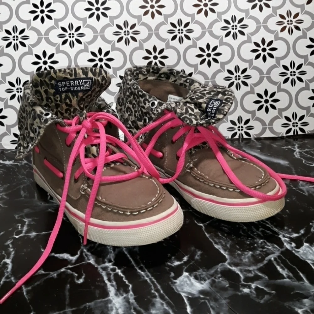 Sperry Top Sider Bahama High Top Truffle 2.5